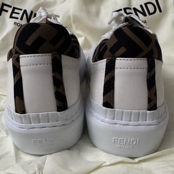 NWOT Fendi Force Sneakers FF Logo - Picture 3 of 7